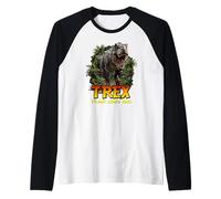Tyrannosaurus Rex T-Rex Tyrant Lizard King Raglan Baseball Tee