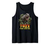 Tyrannosaurus Rex T-Rex Tyrant Lizard King Tank Top