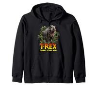 Tyrannosaurus Rex T-Rex Tyrant Lizard King Zip Hoodie