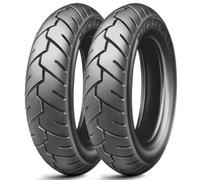 Michelin Motorcycle Tire Moto S1 53L - Touring TL/TT Silver 100/80-10