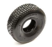 Tyre 11x4.00-4 2 Ply Chevron Turf Tread Fits 4" Inch Wheel Ride On Lawn Mower