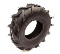 Tyre 13x5.00-6 Pneumatic Black Super Lug Turf Deep Tread 6 Inch 4 Ply Ride On Lawn Mower Tractor Lawnmower Tiller Rotovator 13x500-6