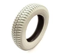 Tyre 3.00-8 Mobility Scooter Pneumatic Tyre Grey 8'' Inch Rim Block Tread 4 Ply Maximum Load 159 kg