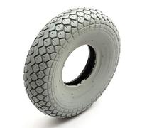 Tyre 4.00-5 Grey Diamond Block Tread Fits Mobility Scooter 5 Inch Wheel Rim 4 Ply