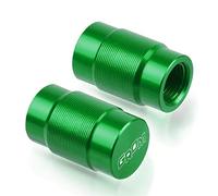 Tyre Caps For H GROM MSX125 MSX 125 Motorcycle CNC Aluminum Accessorie Wheel Tire Valve Stem Caps CNC Airtight Covers(GREEN)