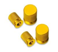 Tyre Caps For Opel For Astra J H G K | Waterproof Aluminum Alloy Dust Caps For Car Tyres Keep Out Dust Protection For Valves(Gold)