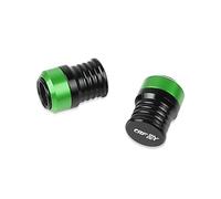 Tyre Caps Motorcycle Accessories Universal Wheel Tire Valve Stem Caps Airtight Covers For H CRF250R CRF 250R 250 R CRF250 R ALL YERAS(GREEN)