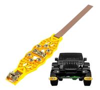 Tyre Chain, Snow Chains, Car Tyre Snow Trailer, Adjustable Snow Chains, Ideal for Off-Road Adventures, Hiking Trips or Even Navigating Slippery Lawns, Approx. 38 x 9 cm / 14