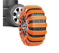 Tyre Chains - TPU Snow Chains, Non-Slip Wheel Chain, Adjustable Traction Chain, Wear-resistant Construction with Flexibility at Low Temperatures, Protection Against Snow and Dirt When Hiking