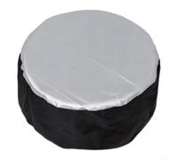 Tyre Cover 210D Oxford Fabric UV Resistant Spare Wheel Protector for SUV Off-Road Rain Dust Shield 80x47cm(80x47cm 1PCS)