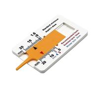 Tyre Depth Gauge 0-20mm Depth Meter Vernier Caliper Portable Tyre Checker Measurement Tool Meter Motorcycle Trailer Wheel Measure Tool