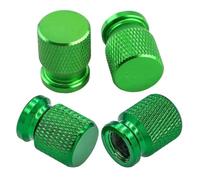 Tyre Dust Caps For BMW X1 X3 X5 X6 X7 M For PERFORMANCE | Weather Rust Resistant Aluminium Dustproof Dust Caps For Car Tyres(Green)
