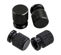 Tyre Dust Caps For BMW X1 X3 X5 X6 X7 M For PERFORMANCE | Weather Rust Resistant Aluminium Dustproof Dust Caps For Car Tyres(Black)