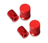 Tyre Dust Caps For Opel For Astra J H G K | Weather Rust Resistant Waterproof Aluminum Alloy Dust Caps For Car Tyres(Red)