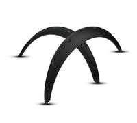 Tyre Eyebrow 4Pcs/Set 50mm Universal Mudguards Flexible Car Fender Wheel Arch Protector Mud Flaps Mudflaps Splash Guards Mud Flap Arches Wheel Protector