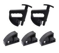 Tyre fitting tool set, 5 pieces, bead downholder, tyre change, nylon