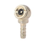Tyre Inflator Gauge Fitting Tool Direct Line Air Chuck with 8mm Hose Barb Ball Foot Tire Chuck Tire/Tyre Inflator Gauge Id Hose Barb