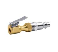 Tyre Inflator Nozzle - Quick Connection Air Chuck, Gauge Inflator Male Connector, Quick Lock | Air Pump with American Gauge | Connection Accessories for Mini Cars, SUVs, Trucks and Residential