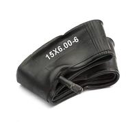 Tyre Innertube 15 6.00-6 Ride Sit On Lawn Mower 15x6.00-6 Grass Lawnmower Garden Tube Straight Schrader Valve (Car Type) Fits 6'' Rim