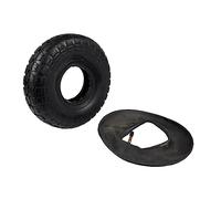 Tyre & Innertube 4.10/3.50-4 10" Pneumatic Tyre Plus Innertube