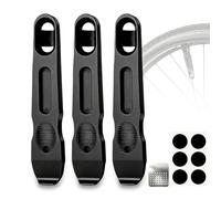 Tyre lever for bicycles, workshop tyre lever, anti-slip, clipbar | Bicycle tyre lever with set for removal, changing and repairing, tyre lever for road bikes, mountain bikes and city bikes