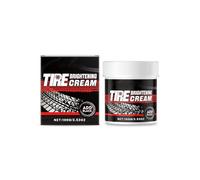 Tyre Nourish Cream, Car Tire & Plastic Trim Renewal Paste, Powerful Wheel Cleaning Refurbish Wax, Ant-crack And Explosion, for Car Trucks Motorcycles Tires, Restores Black Gloss, Blocks UV (1PC)