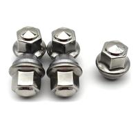Tyre nuts Compatible With For Transit For Courier B460 2014-2023 5X Wheel Rim Lug Bolts Nuts OEM: 2434886 2179620 5114407 ACPZ-1012-H