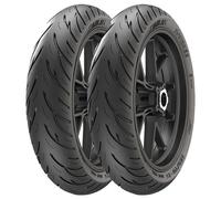 TYRE PAIR ANLAS 100/80-10 53M + 3.00-10 50N TOURNEE