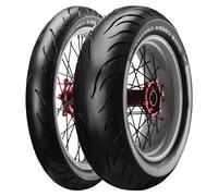 TYRE PAIR AVON 100/90-19 COBRA CHROME AV91 + 180/55-18 COBRA CHROME AV92