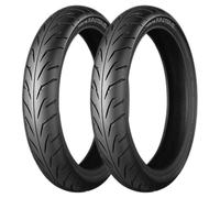 TYRE PAIR BRIDGESTONE 100/80-17 52S + 120/80-17 61S BATTLAX BT39 SS