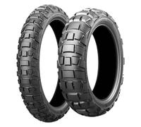 TYRE PAIR BRIDGESTONE 100/90-18 56P + 150/70-17 69Q ADVENTURECROSS AX41