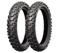 TYRE PAIR BRIDGESTONE 100/90-19 57M + 110/100-18 64M BATTLECROSS X40 HARD