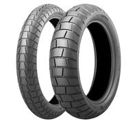 TYRE PAIR BRIDGESTONE 100/90-19 57V + 150/70-18 70V ADVENTURE TRAIL AT41 M+S