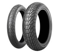 TYRE PAIR BRIDGESTONE 110/80-18 + 170/60-17 ADVEN.CROSS SCRAMBLER AX41S M+S