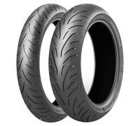 Bridgestone Battlax-t31 Gt 72w Tl Touring Rear Tire Black 170 / 60 / R17