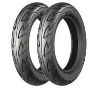 TYRE PAIR BRIDGESTONE 110/90-10 51J + 90/90-12 44J HOOP B01