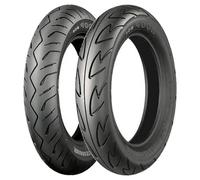 TYRE PAIR BRIDGESTONE 120/70-14 55S HOOP B03 + 3.50/ -10 51J HOOP B01