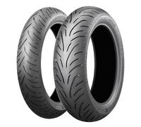 TYRE PAIR BRIDGESTONE 120/70-15 56H + 160/60-14 65H BATTLAX SC2 RAIN