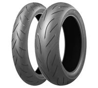 TYRE PAIR BRIDGESTONE 120/70-17 S21 (M) DOT22 + 190/55-17 S21 (F) DOT23