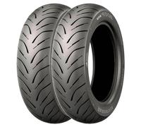 TYRE PAIR BRIDGESTONE 130/60-13 53L + 150/70-14 66S HOOP B02