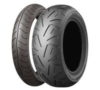 TYRE PAIR BRIDGESTONE 130/70-18 G709 + 210/40-18 G852 (G)