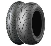 TYRE PAIR BRIDGESTONE 130/80-17 G853 + 210/40-18 G852 (G)