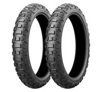 TYRE PAIR BRIDGESTONE 2.75-21 45P + 120/90-16 63P ADVENTURECROSS AX41