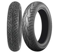 TYRE PAIR BRIDGESTONE 3.50-18 56H + 4.00-18 64H BATTLAX BT45