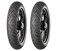 TYRE PAIR CONTINENTAL 100/90-18 56V + 110/80-18 58V ROADATTACK 3 CR