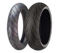 TYRE PAIR CONTINENTAL 110/70-17 54S + 190/55-17 (75W) ROAD
