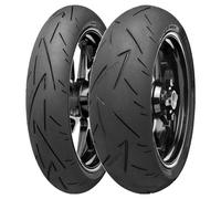 TYRE PAIR CONTINENTAL 120/70-17 (58W) + 160/60-17 (69W) SPORTATTACK 2