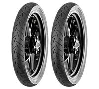 TYRE PAIR CONTINENTAL 2.75-17 47P + 100/90-17 55P STREET