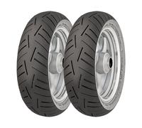 TYRE PAIR CONTINENTAL 90/90-10 50M + 130/70-12 62P SCOOT
