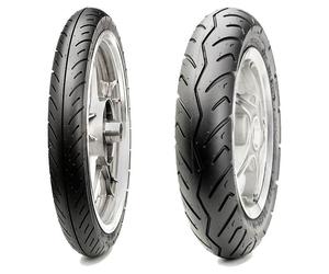 TYRE PAIR CST 2.50-16 42J C-921 + 90/90-10 50J C-922